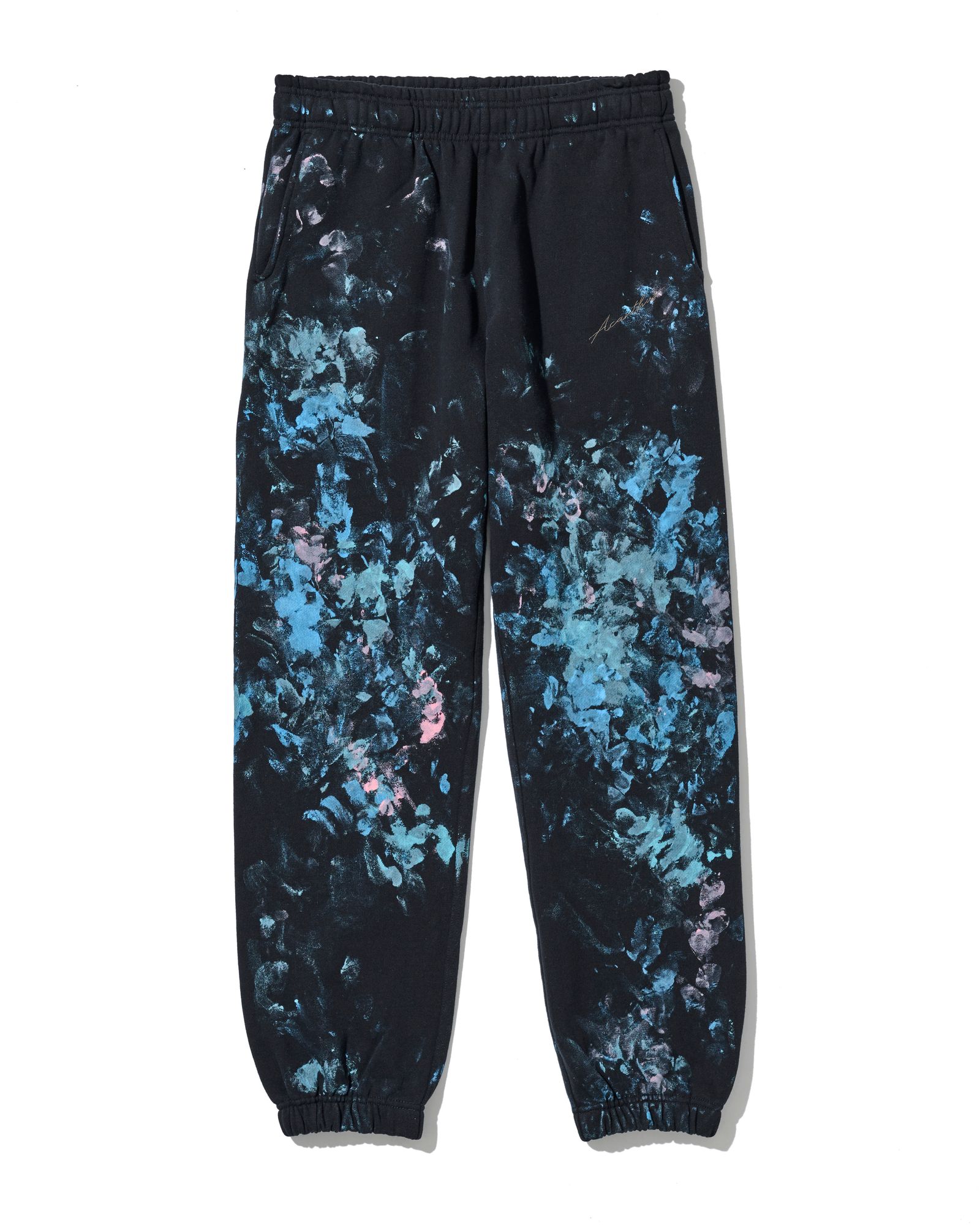 ☆先行予約☆  アブストラクトペイントスウェットパンツ / Abstract Paint Sweatpants / BLACK 【HJ2604P】