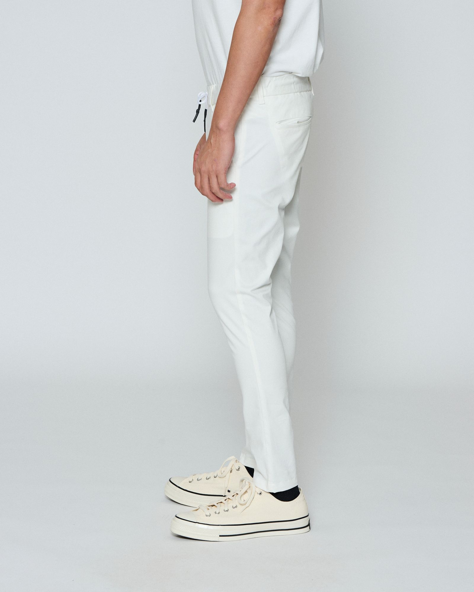 ☆先行予約☆ muta MARINE × ACANTHUS  / イージータイトパンツ /  Easy Tight Pants / WHITE 【MA2654】