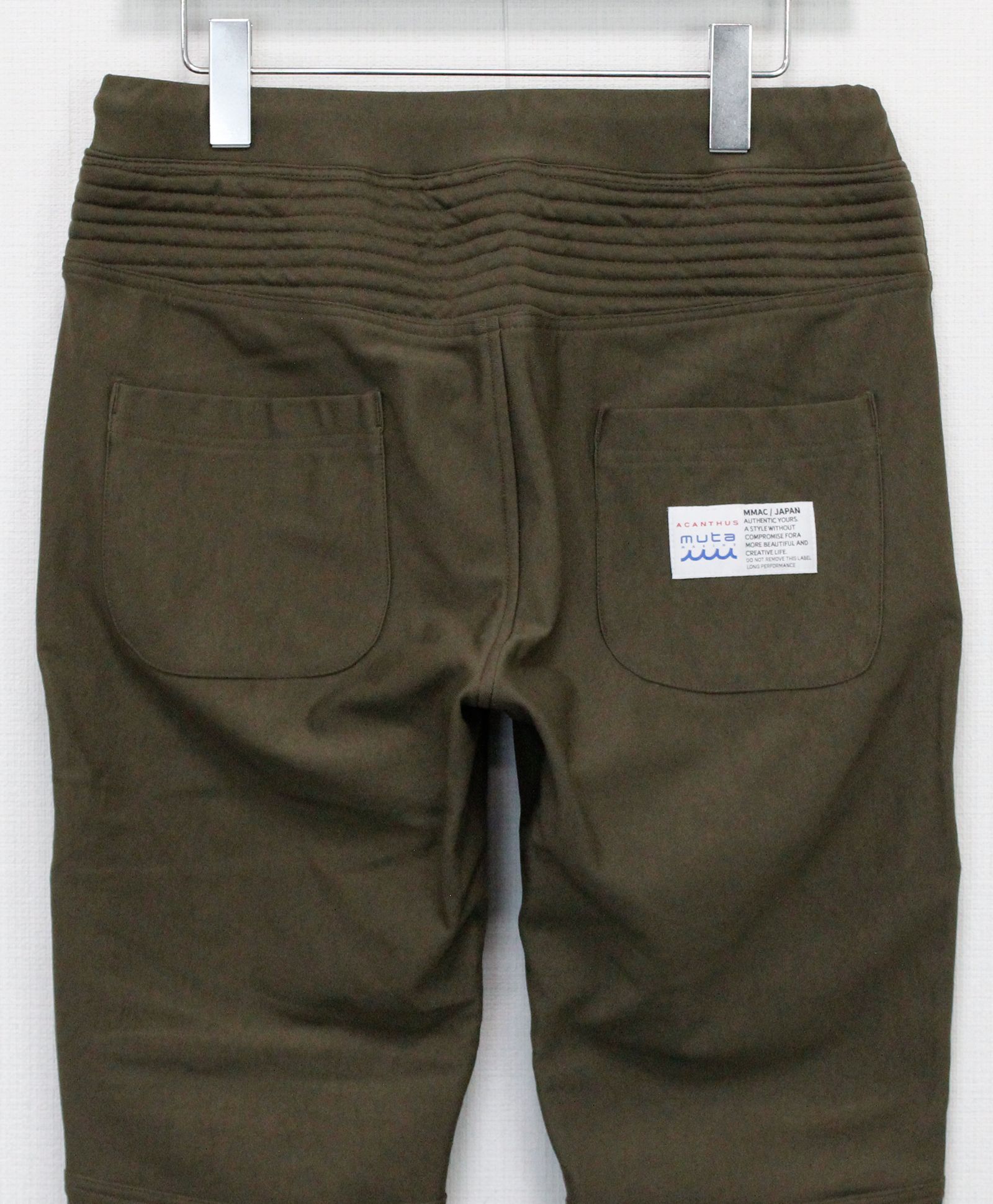⭐︎femt LIMITED⭐︎ muta MARINE ×  ACANTHUS / muta HEAT PERFORMA Biker Pants / ヒートパフォーマバイカーパンツ / KHAKI 【MA2533SP】