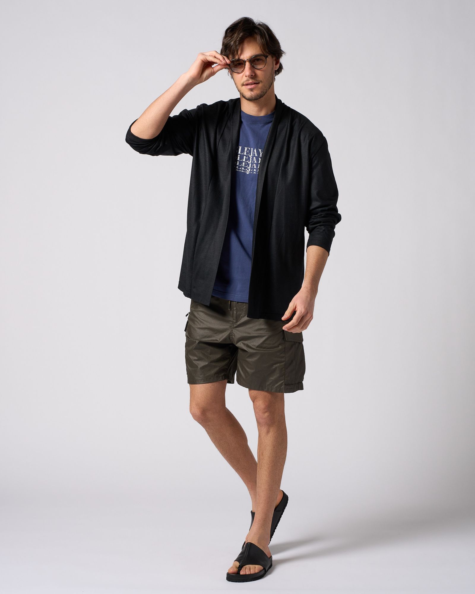 ☆先行予約☆ カーゴショーツ / solid cargo shorts / KHAKI [5220 pe52i]