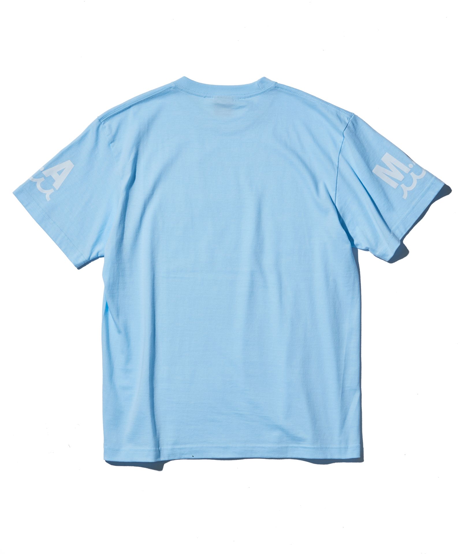 ACANTHUS × muta MARINE / muta MA Logo Tee / ロゴTシャツ / SAX 【MA2514】
