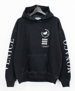 プルオーバーパーカー / ARCH HOODIE  / BLACK 【HOW 734】