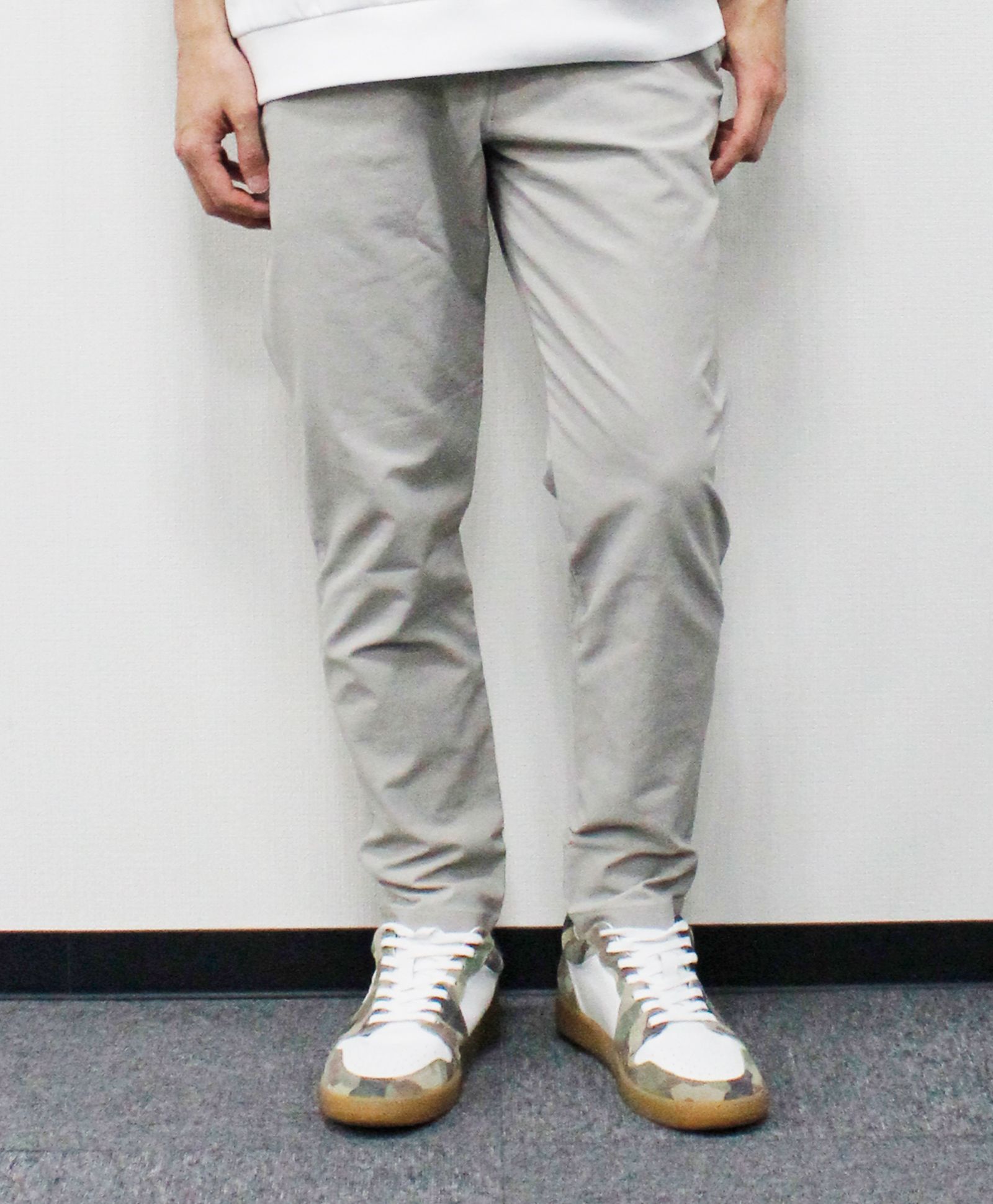 ヴィンテージナイロン リラックスイージーパンツ / グレージュ[66010]