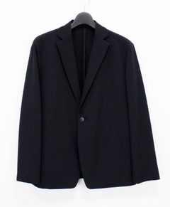 N/Peダブルクロスストレッチ イージージャケット / ブラック [26003]