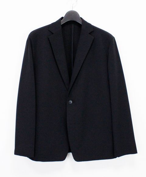 N/Peダブルクロスストレッチ イージージャケット / ブラック [26003]