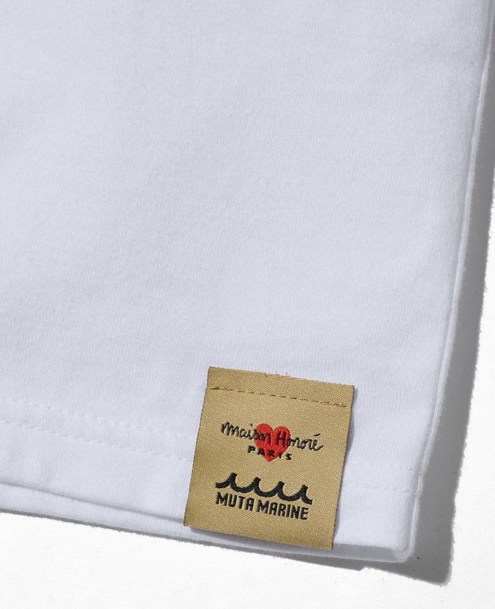 MAISON HONORE PARIS×MUTA MARINE / Tシャツ / Florent &  Concept(フローレント＆コンセプ) / ホワイト