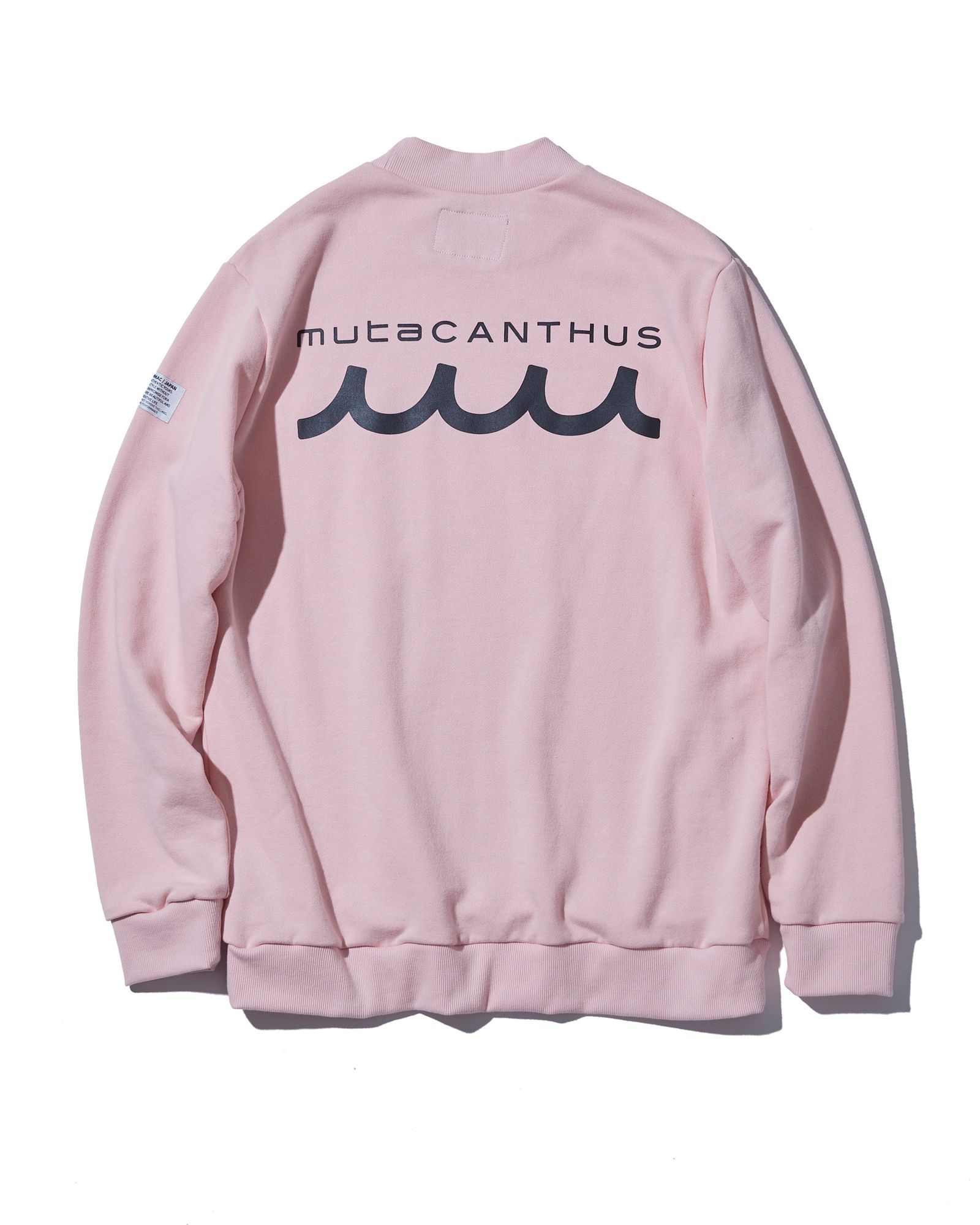 ☆先行予約販売2025年9月下旬～10月下旬頃入荷予定☆ ACANTHUS × muta MARINE / muta Mockneck Sweatshirts / スウェット / PINK 【MA2535】