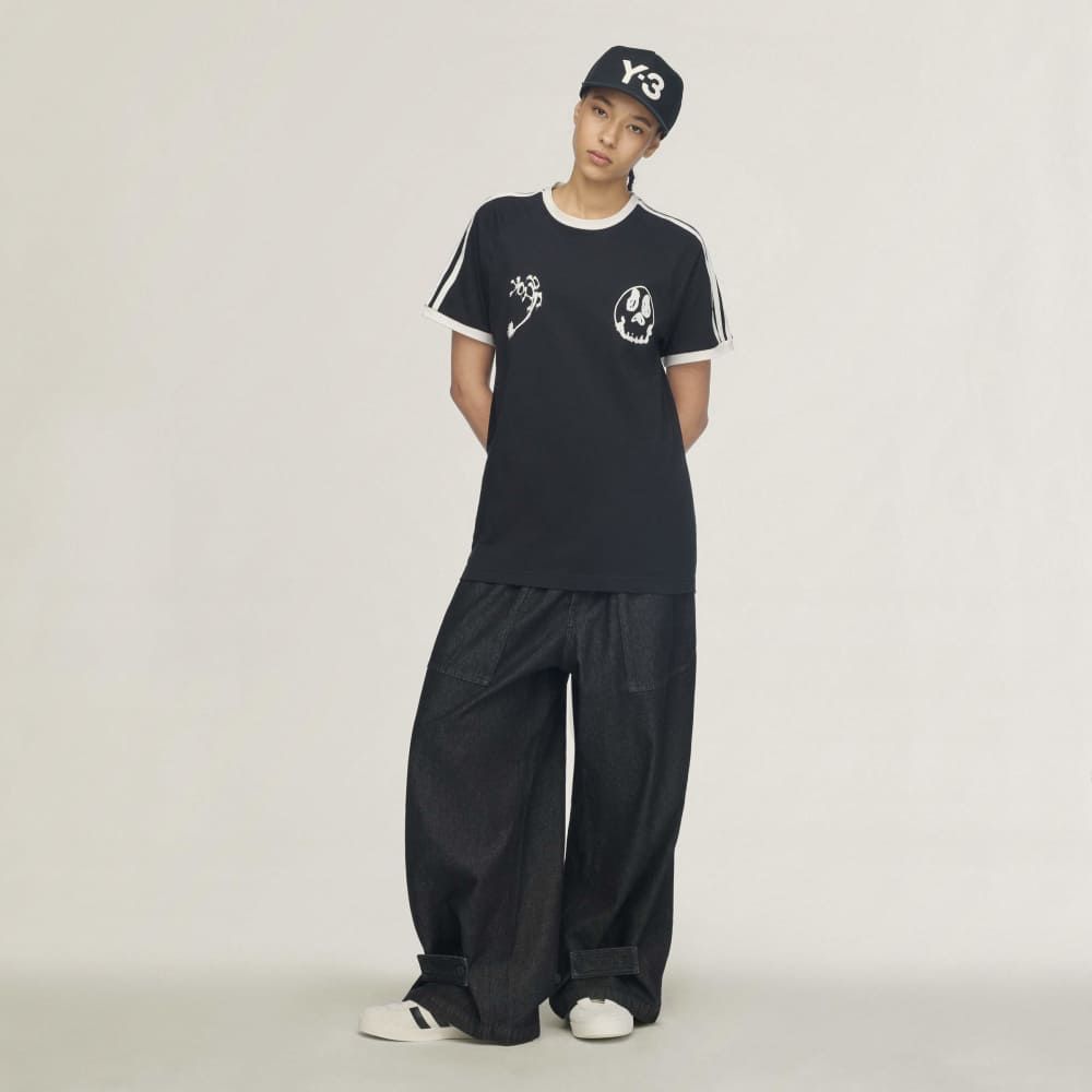 チト グラフィック CALI Tシャツ / Y-3 CHITO GRAPHIC CALI TEE / BLACK [KQ8577 -APPA26]