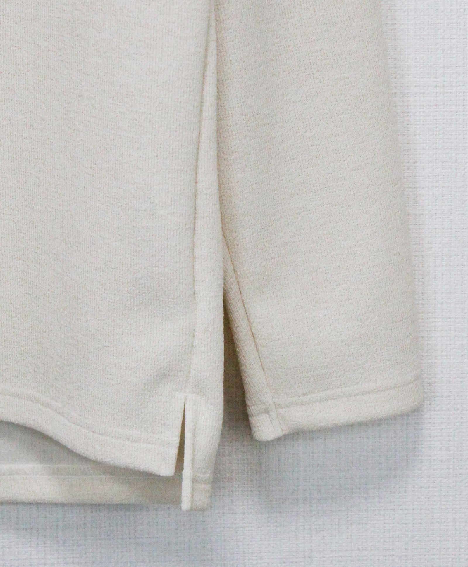 リネンライクダブルフェイスロンT  / オフ[86003]
