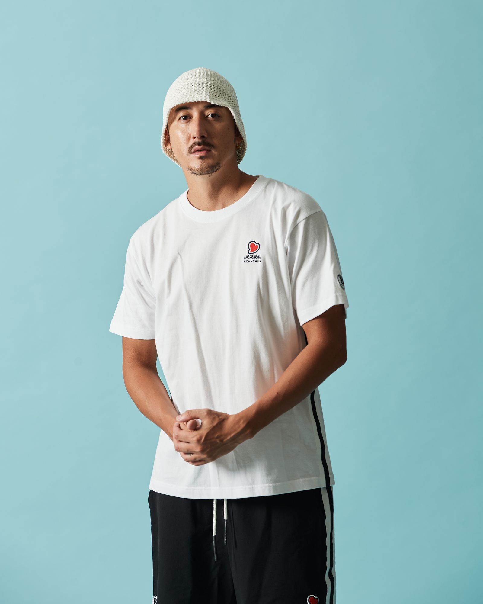 ☆先行予約☆muta MARINE × ACANTHUS  / スウィートTシャツ / sweet tee / WHITE 【MA2628】