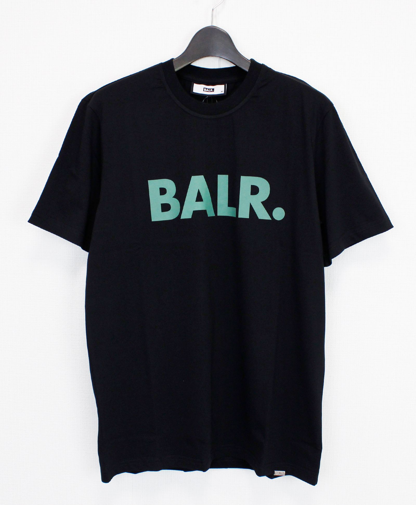 BALR. - ロゴプリントTシャツ / Brand straight t-Shirt / Jet Black