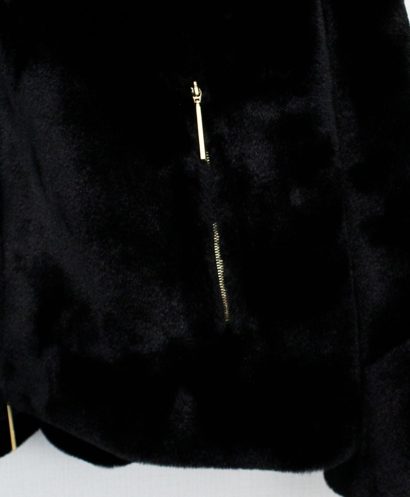 レディース フード付き ボアブルゾン / YUMOLA / ユモラ / BLACK [LJXA0039033588]