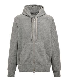 DOVINO ドヴィーノ /  パイルジップパーカー  / ライトグレー [MCKZ0469063588]