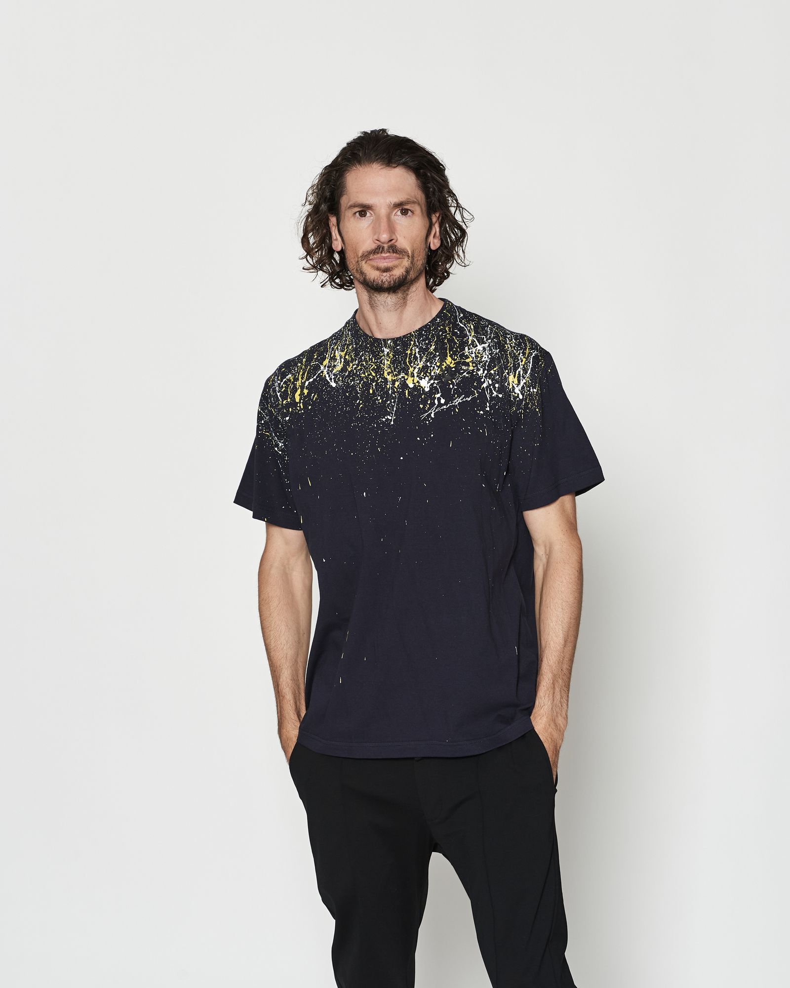 ☆先行予約☆ スプラッシュTシャツ  /  Splash Tee / NAVY【CT2602】