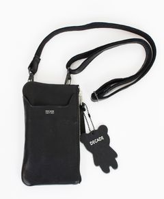 オイルドカウレザー・2Wayミニショルダーバッグ / Oiled Cow Leather 2Way mini Shoulder / BLACK [DCD-01415]