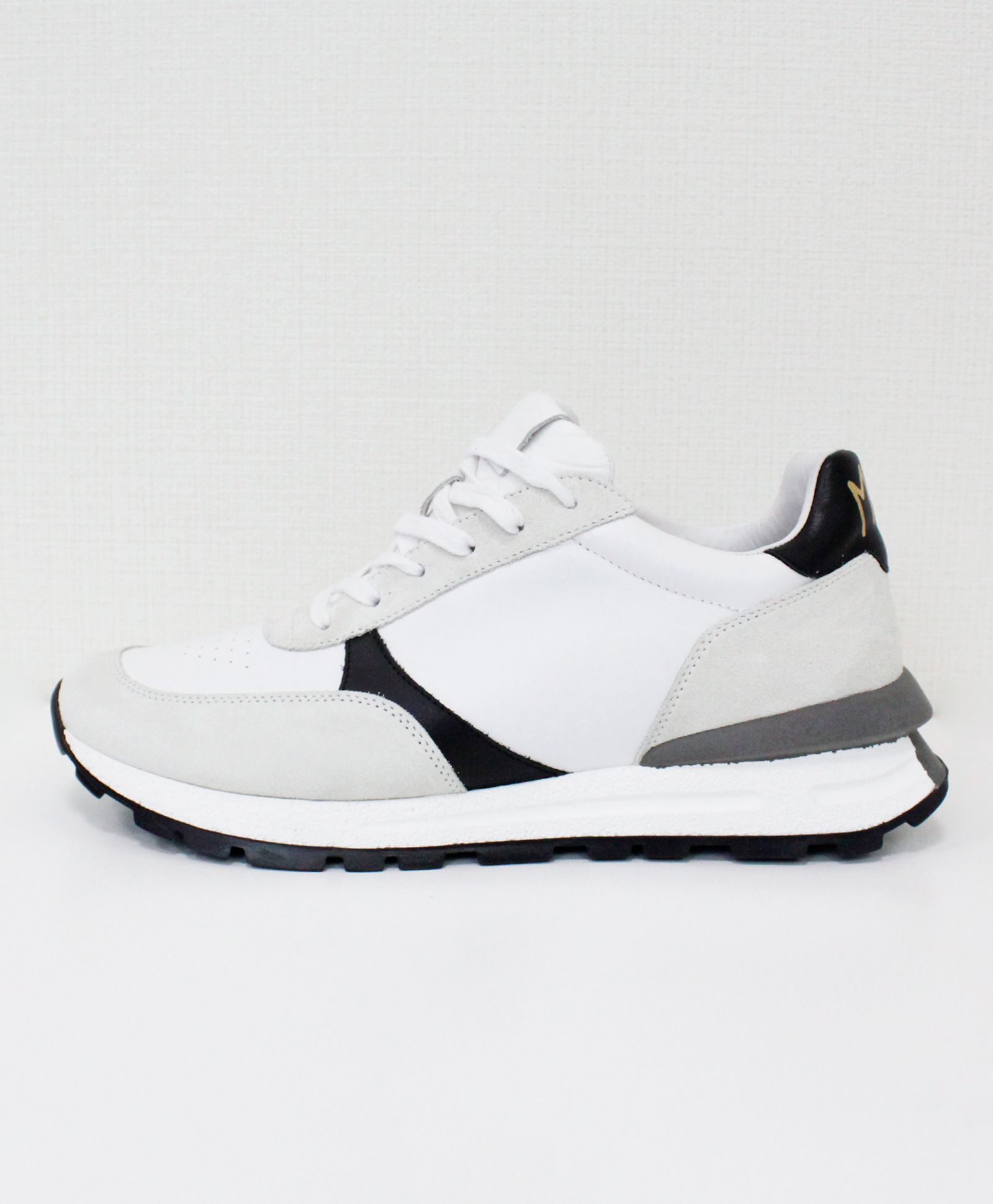 ローカットレザースニーカー / ホワイト / WHITE [MKSH04 ]