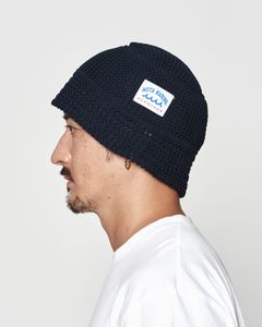 ☆先行予約☆muta MARINE × ACANTHUS  / メッシュニットバケットハット / Mesh Knit Bucket Hat / NAVY 【MA2624】