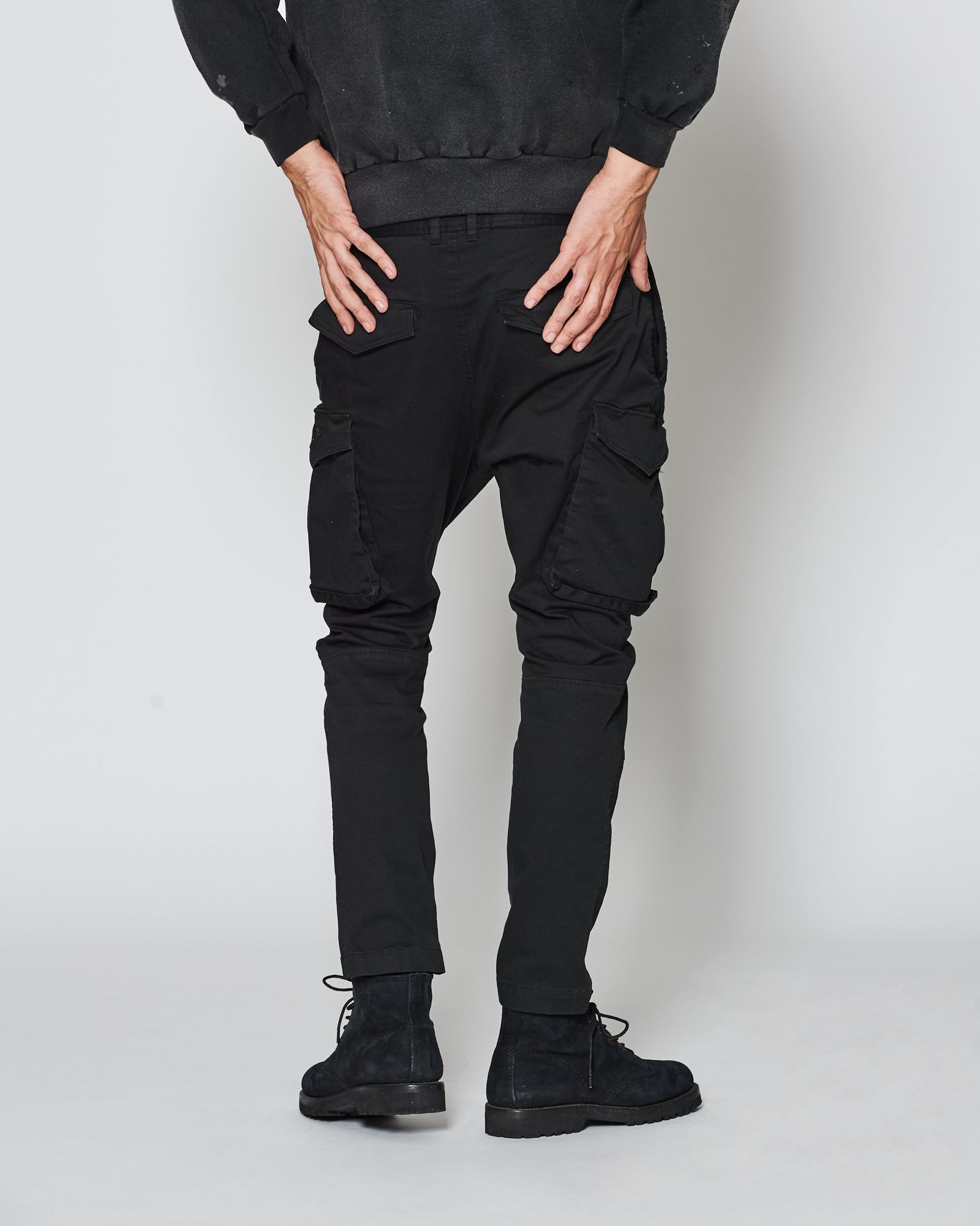 ACANTHUS / Cargo Pants / カーゴパンツ / BLACK 【PT2503】