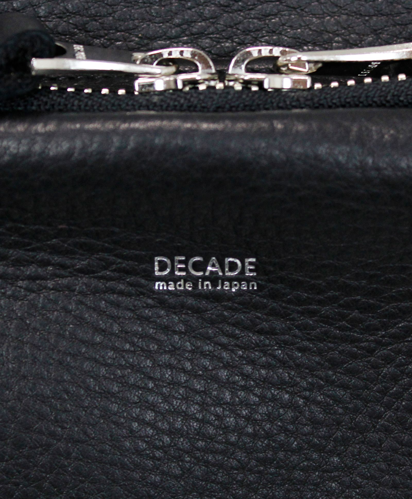 オイルドカウレザー・ミニショルダーバッグ / Oiled Cow Leather Mini Shoulder / BLACK [DCD-01357]