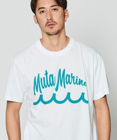 ACANTHUS x muta MARINE / muta Script Logo Tee / Tシャツ / WHITE / MA2438