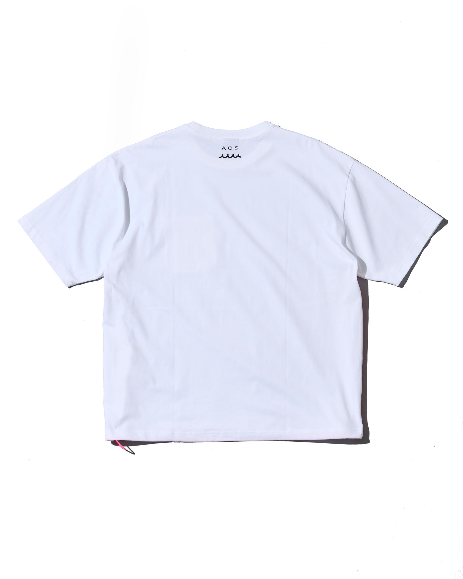 ☆先行予約☆muta MARINE × ACANTHUS  / ドローコード付きポケットTシャツ /  Drawstring Pocket Tee / WHITE【MA2724】