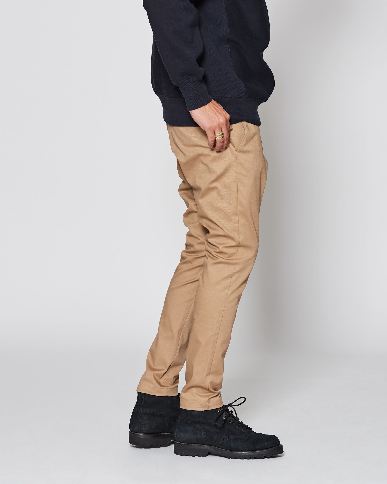 ACANTHUS × muta MARINE / muta Easy Tight Pants / イージータイトパンツ / BEIGE 【MA2534】