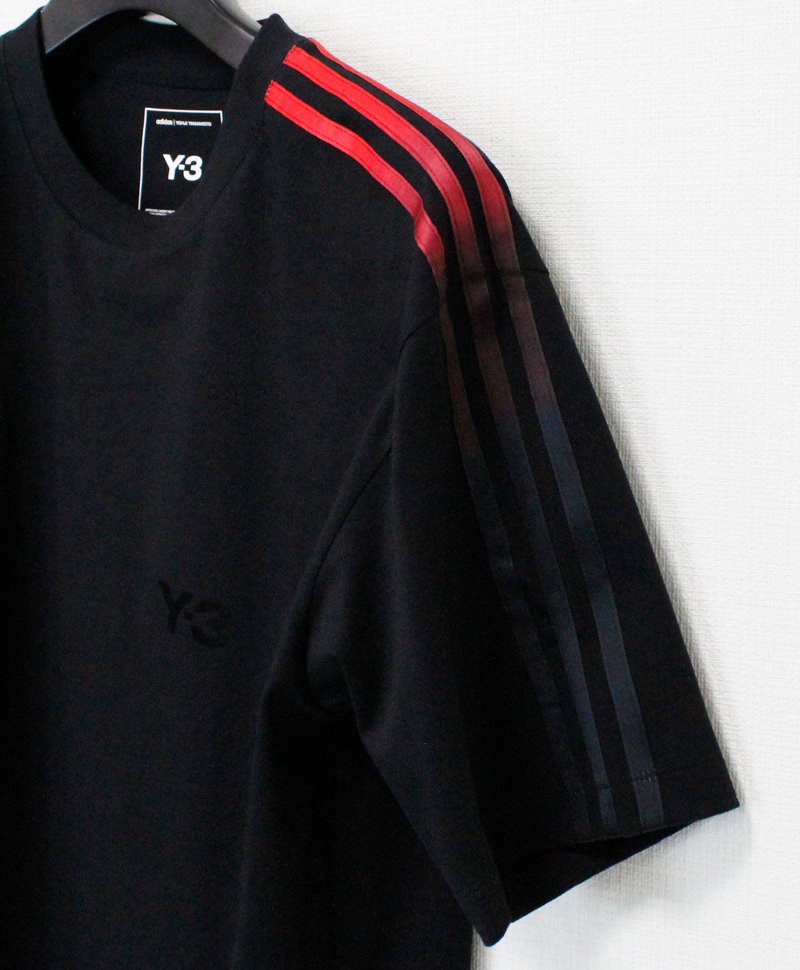 グラデーション3ストライプTシャツ / GRD 3S SS TEE / BLACK [KQ8600-APPA26]