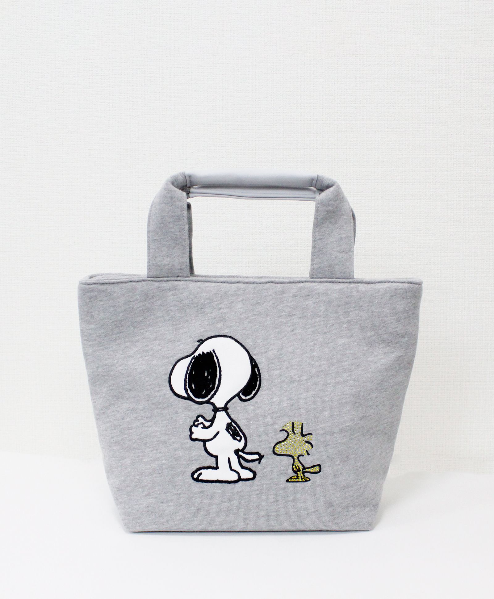 【スヌーピー】ミニトートバッグ / グレー【USZ-26016】