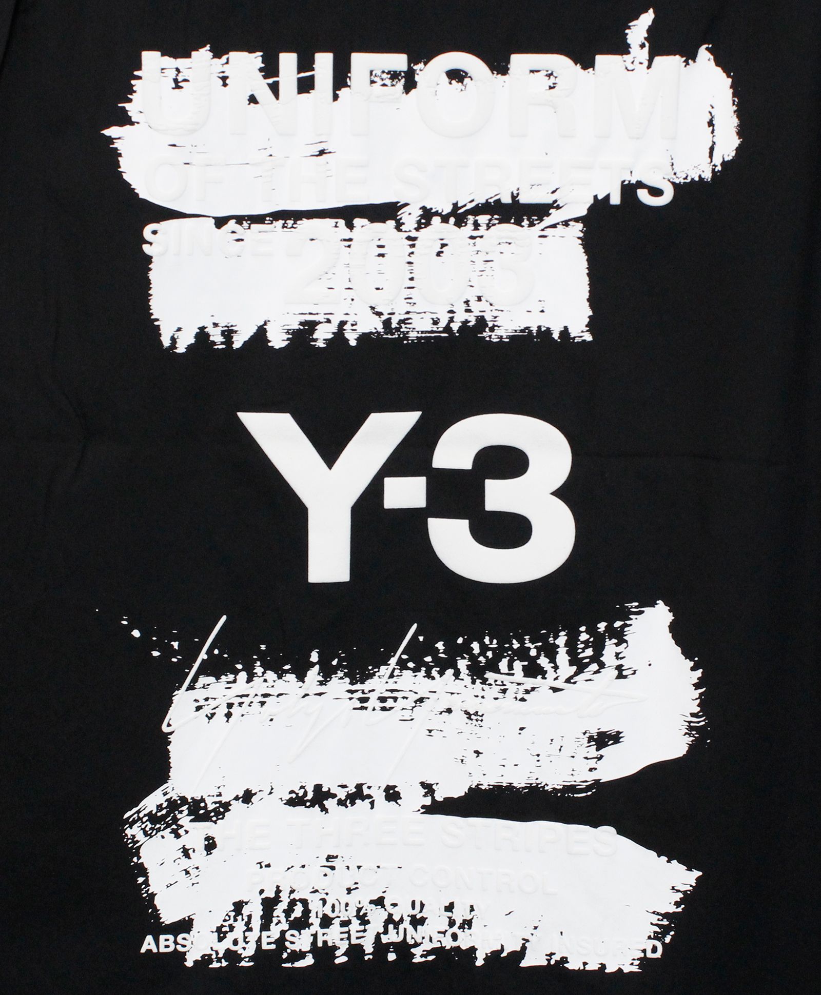 Y-3 - グラフィック ロゴ シャツ / U GFX LOGO SHIR / BLACK Y-3 - グラフィック ロゴ シャツ / U GFX LOGO SHIR / BLACK