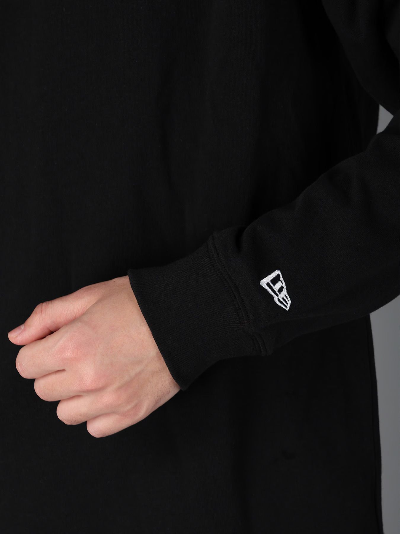 Ground Y × NEW ERA LONG SLEEVE T / BLACK [GW-T50-091-1]