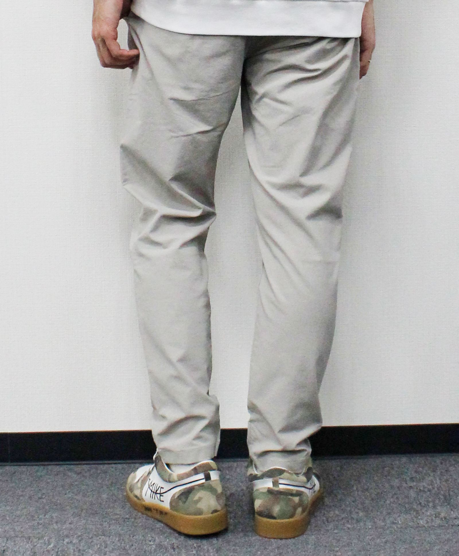 ヴィンテージナイロン リラックスイージーパンツ / グレージュ[66010]