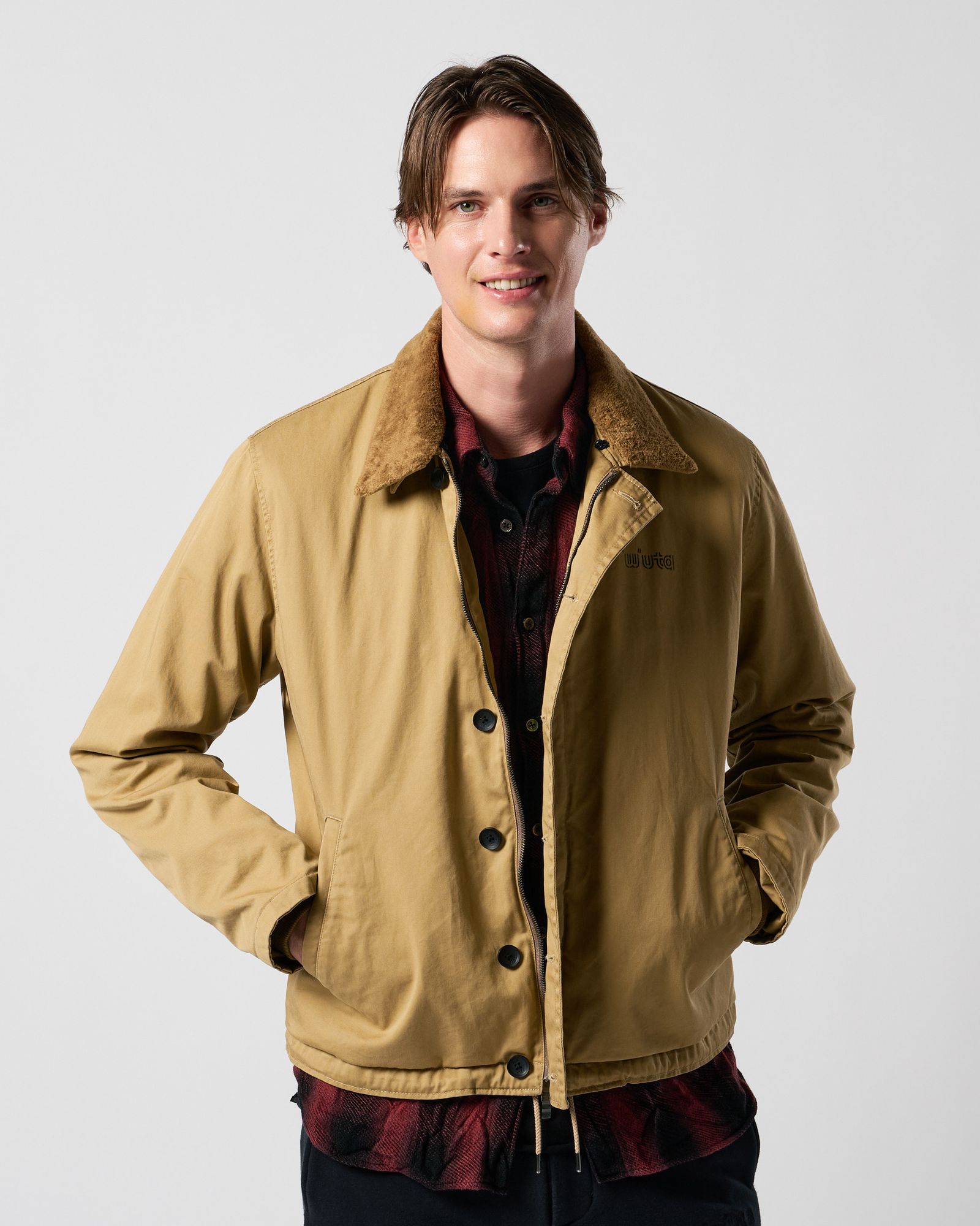 ☆先行予約☆ muta × wjk  / ユーティリティーデッキジャケット / utility deck jacket / KHAKI BEIGE[205 mw06j]