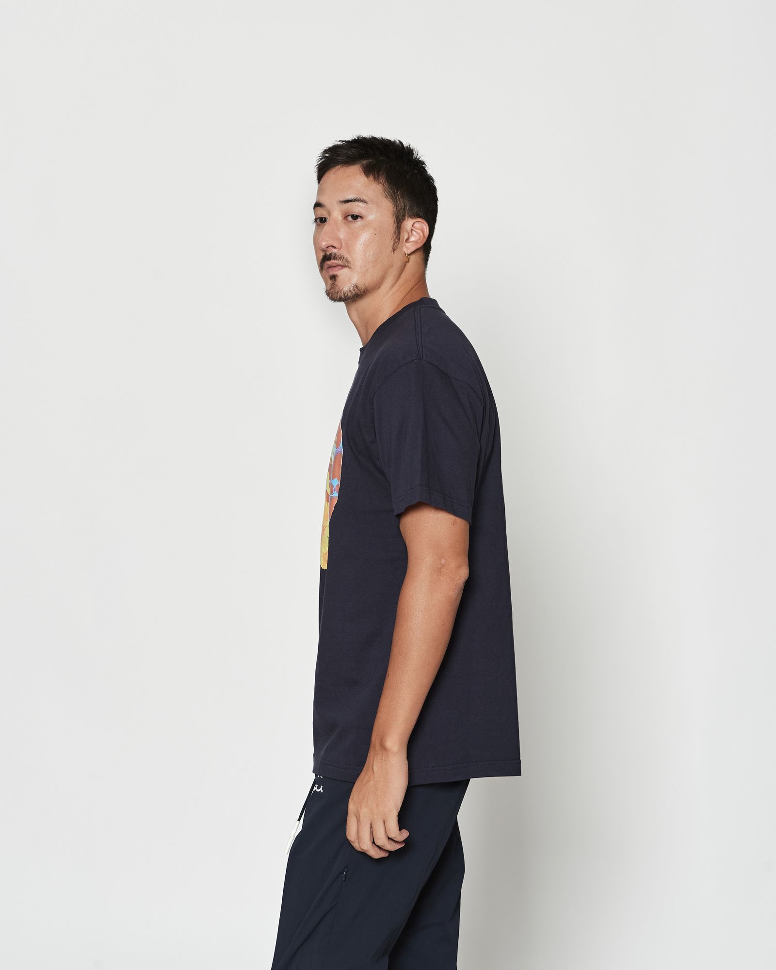 ☆先行予約☆muta MARINE × ACANTHUS  / ハートハイビスカスTシャツTシャツ / Heart Hibiscus Tee / NAVY【MA2616】