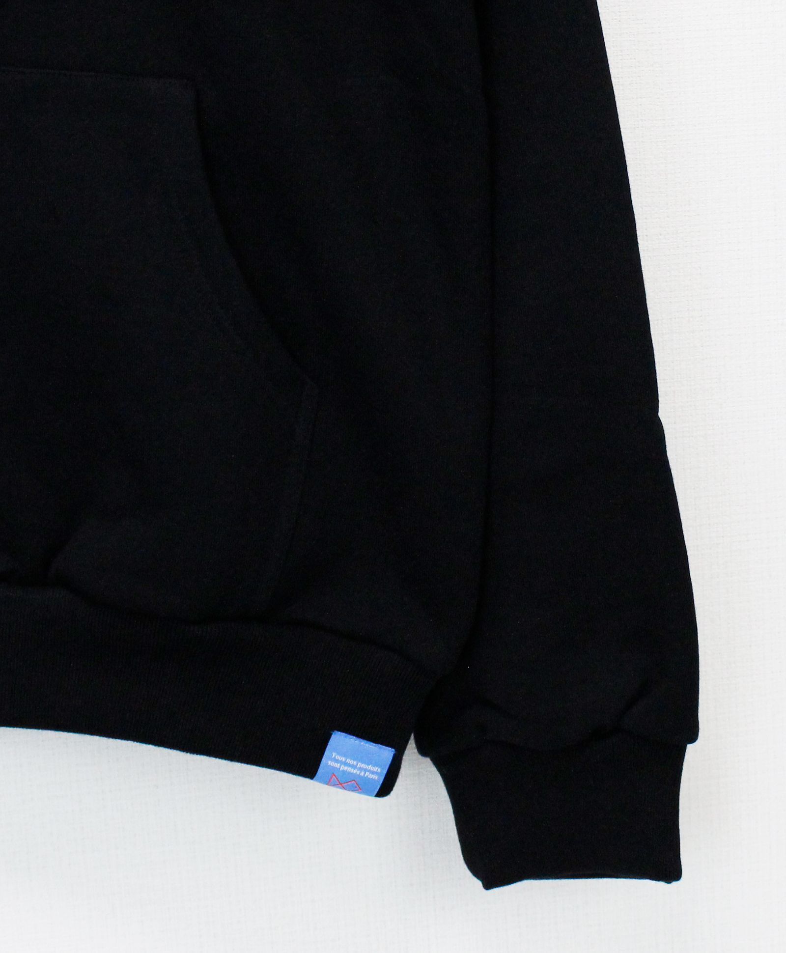 プルオーバーパーカー / Tiphanie Hoodie / Black x Silver
