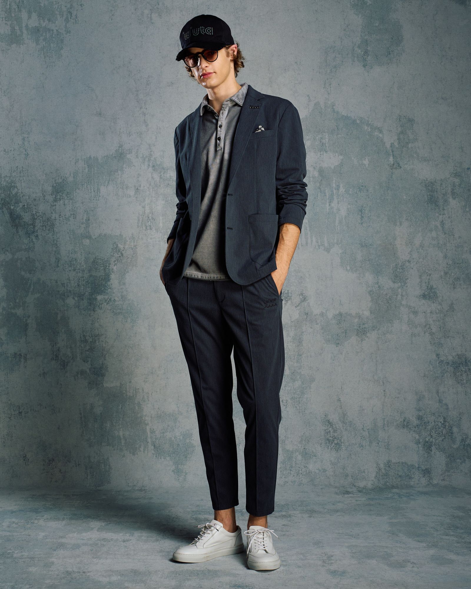 ☆先行予約☆ muta × wjk  / "w"uta カットオフ メッシュキャップ / "w"uta cut-off mesh cap / DEEP BLACK 【809 mw05i】