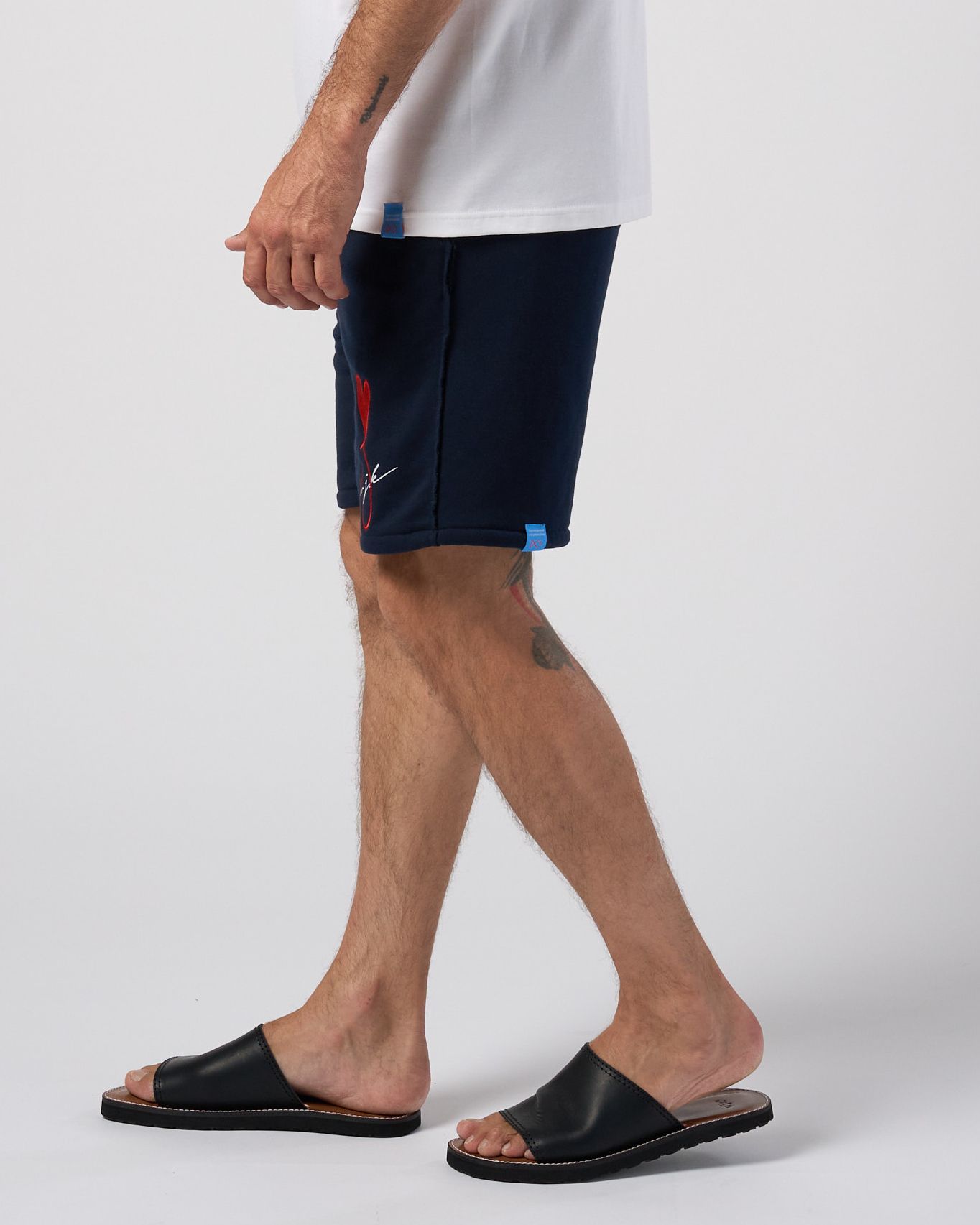 ☆先行予約☆Maison Honoré Paris× wjk  / ハートフィッシュフレンチテリーショーツ / heart fish dry french terry shorts / navy【505 hw03k】