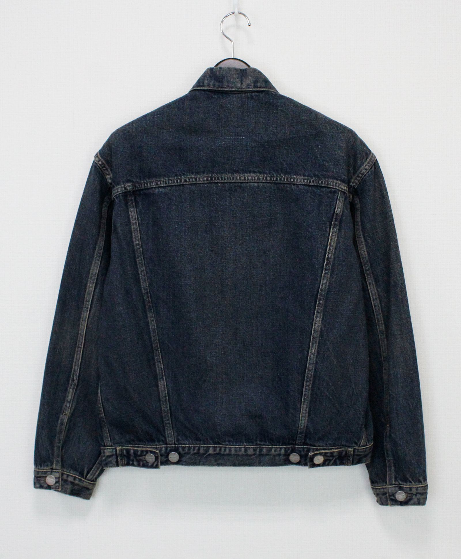 "ターク" トラッカージャケット / "TURK" TRUCKER JACKET  / DARK USED [AUT-095-059]