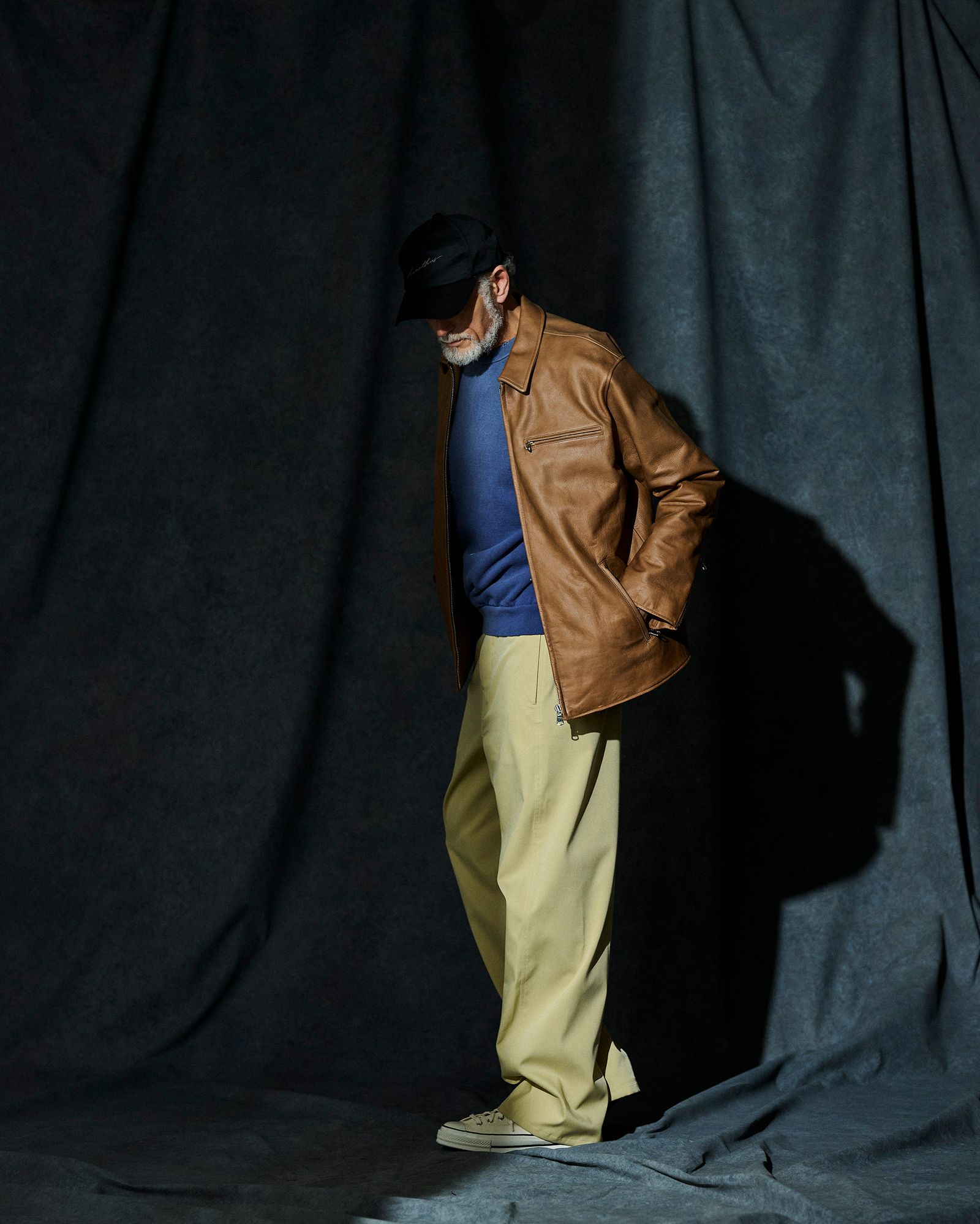 ☆先行予約販売☆  レザーカラーライダースジャケット / Leather Collor Riders Jacket  / CAMEL 【L2602】