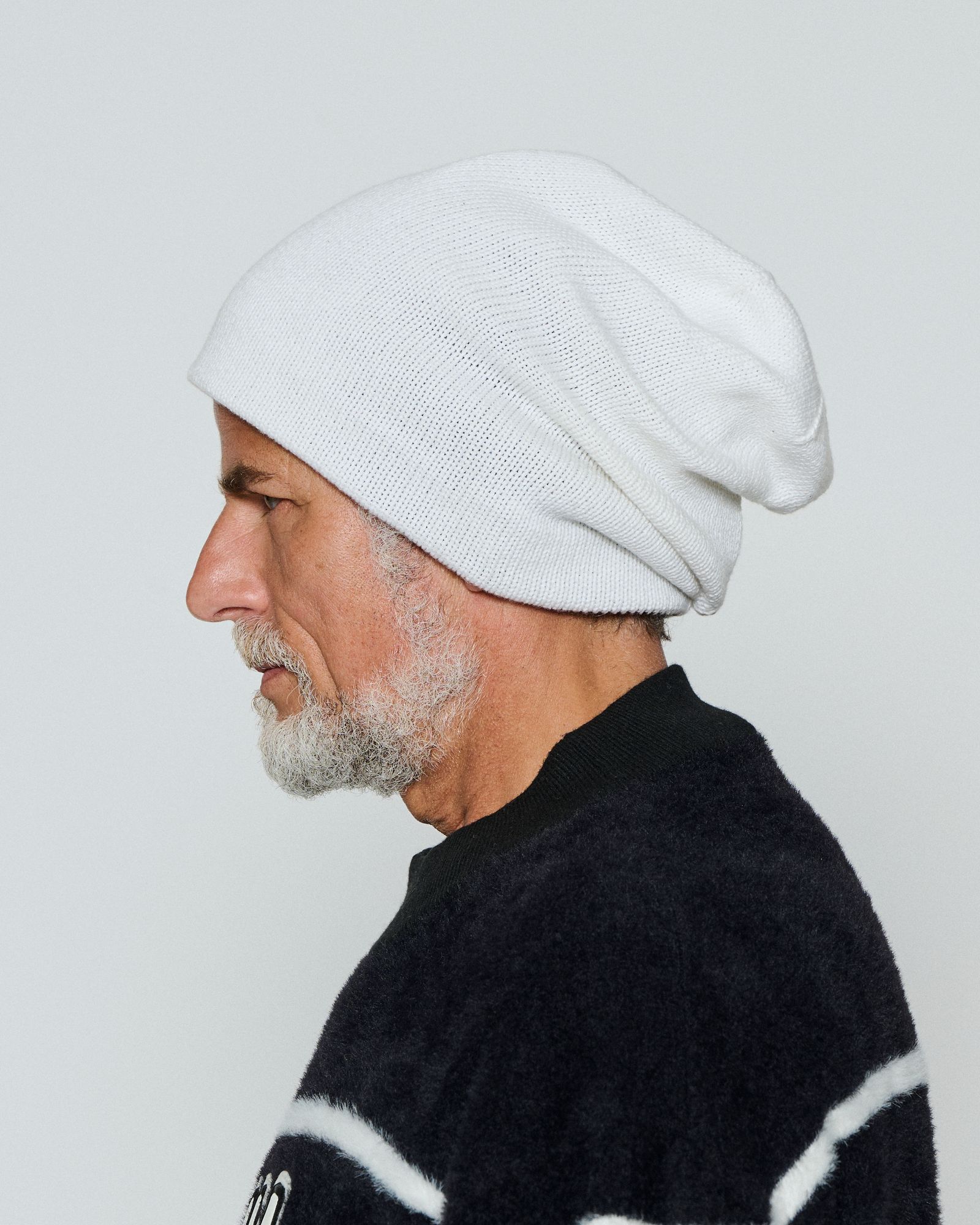 ☆先行予約☆ バルーンニットキャップ / Balloon Knit Cap / WHITE 【CP2505】