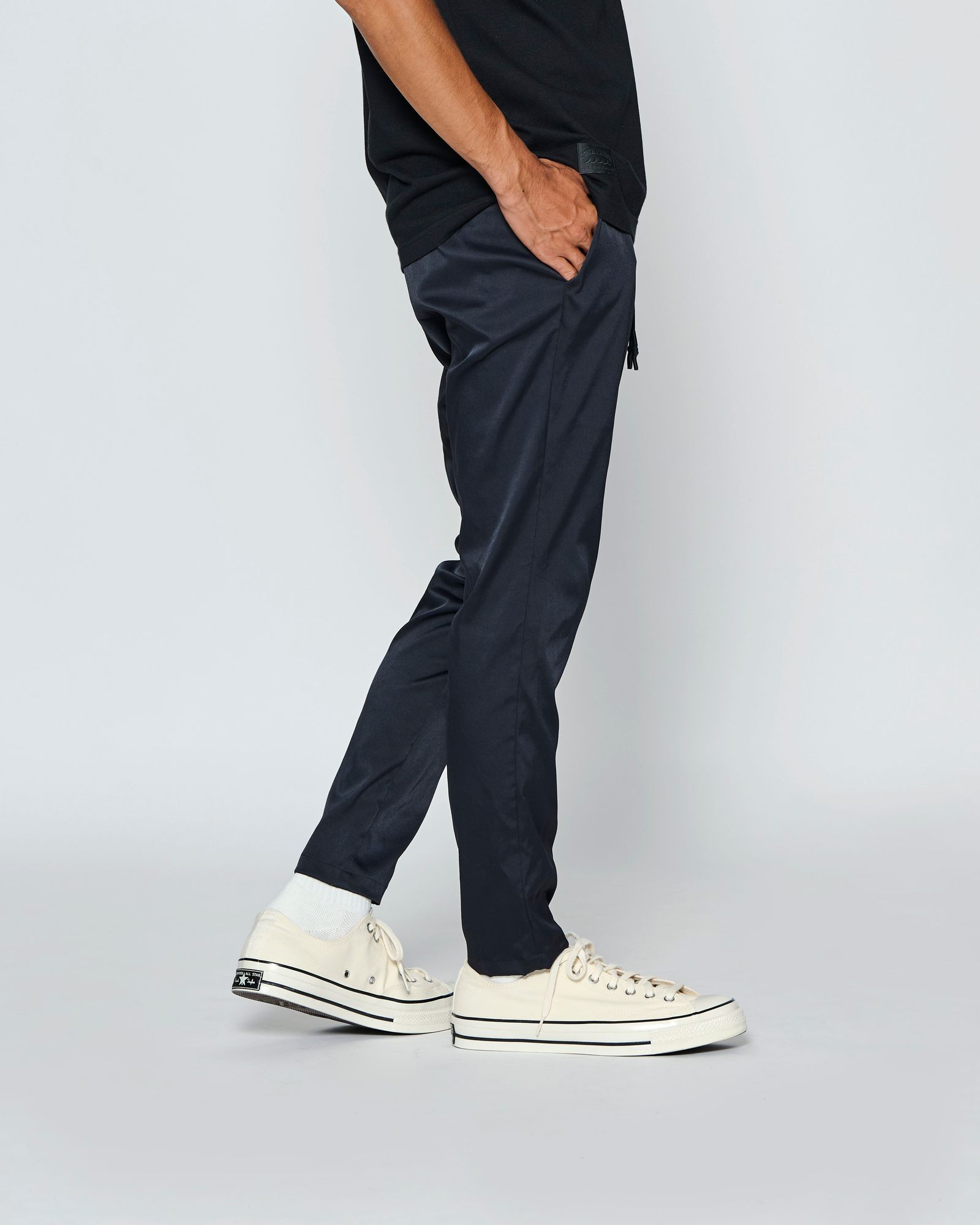 ☆先行予約☆muta MARINE × ACANTHUS  / イージータイトパンツ /  Easy Tight Pants / BLACK【MA2703】