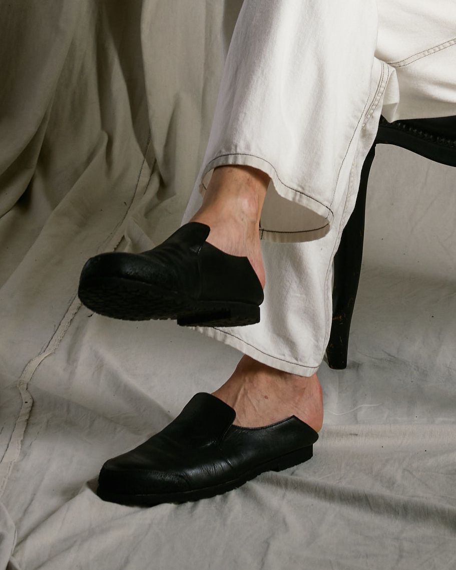 ☆先行予約☆ wjk  / コンビネーションスリッポンシューズ / combination slip-on shoes / black【8994 bt51k】