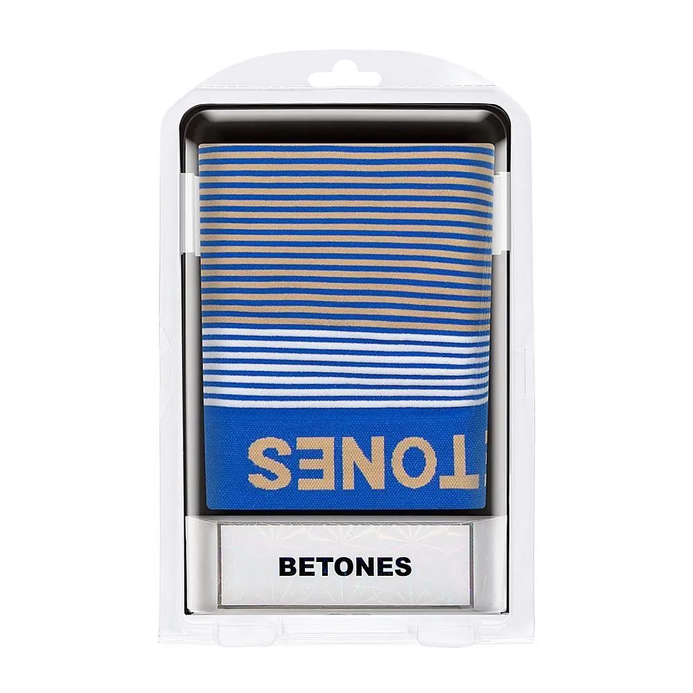 「NEON5」 アンダーウェア ボクサー /  BLUE x BEIGE 【NEON5-B007】