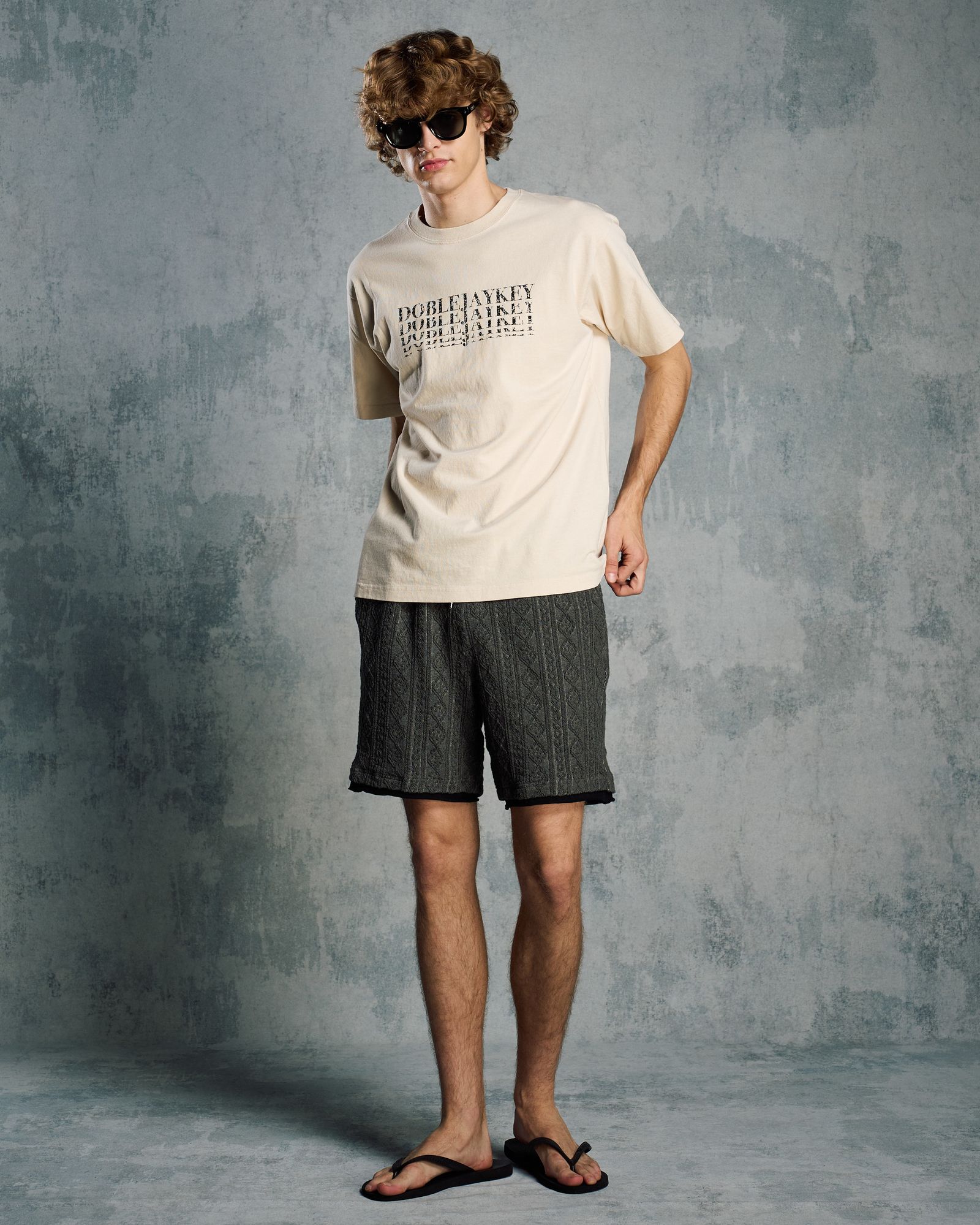 ☆先行予約☆ ダブルジェイケイ Tシャツ /  DOBLEJAYKEY T / WHITE [7403 cj52i]