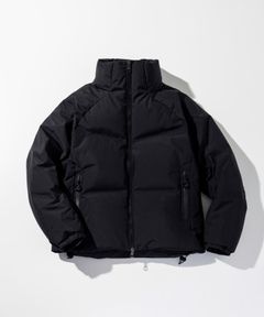 ☆先行予約☆1PIU1UGUALE3 RELAX × +phenix / スタンドカラーショートダウンジャケット WINDSTOPPER プロダクト by GORE-TEX LABS / ウィンドストッパー / ゴアテックス  / ブラック【USO-26132】