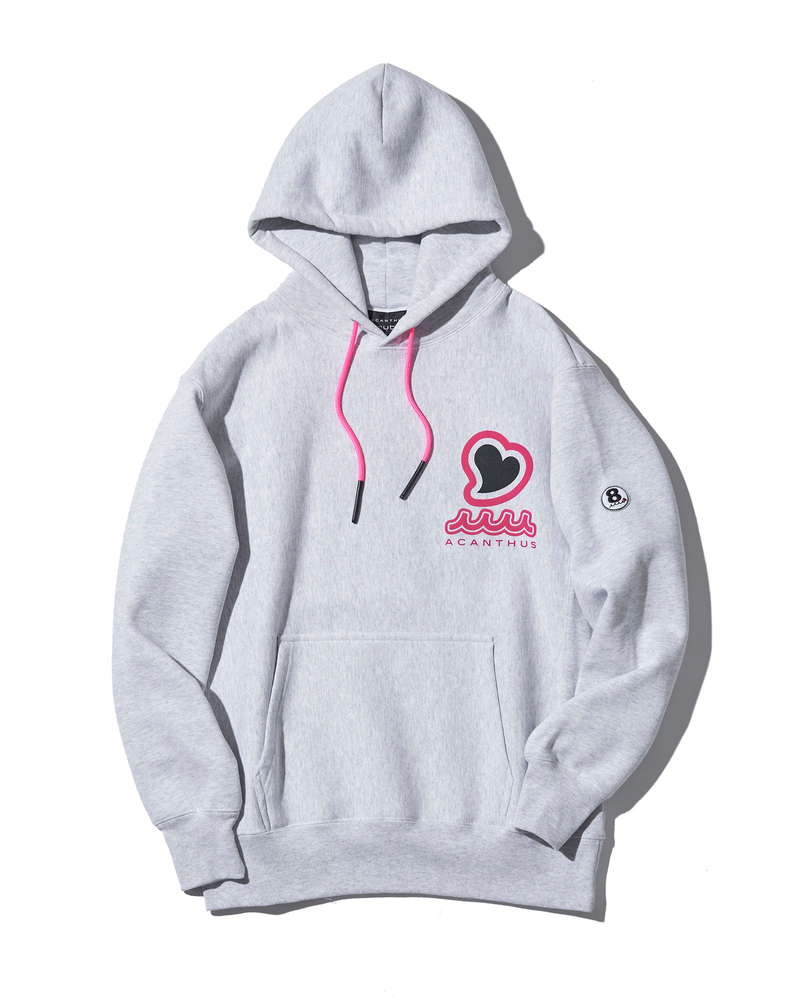 ☆先行予約販売2025年9月下旬～10月下旬頃入荷予定☆ ACANTHUS × muta MARINE / muta sweet muta Hooded Sweatshirts / パーカー / GRAY 【MA2545】