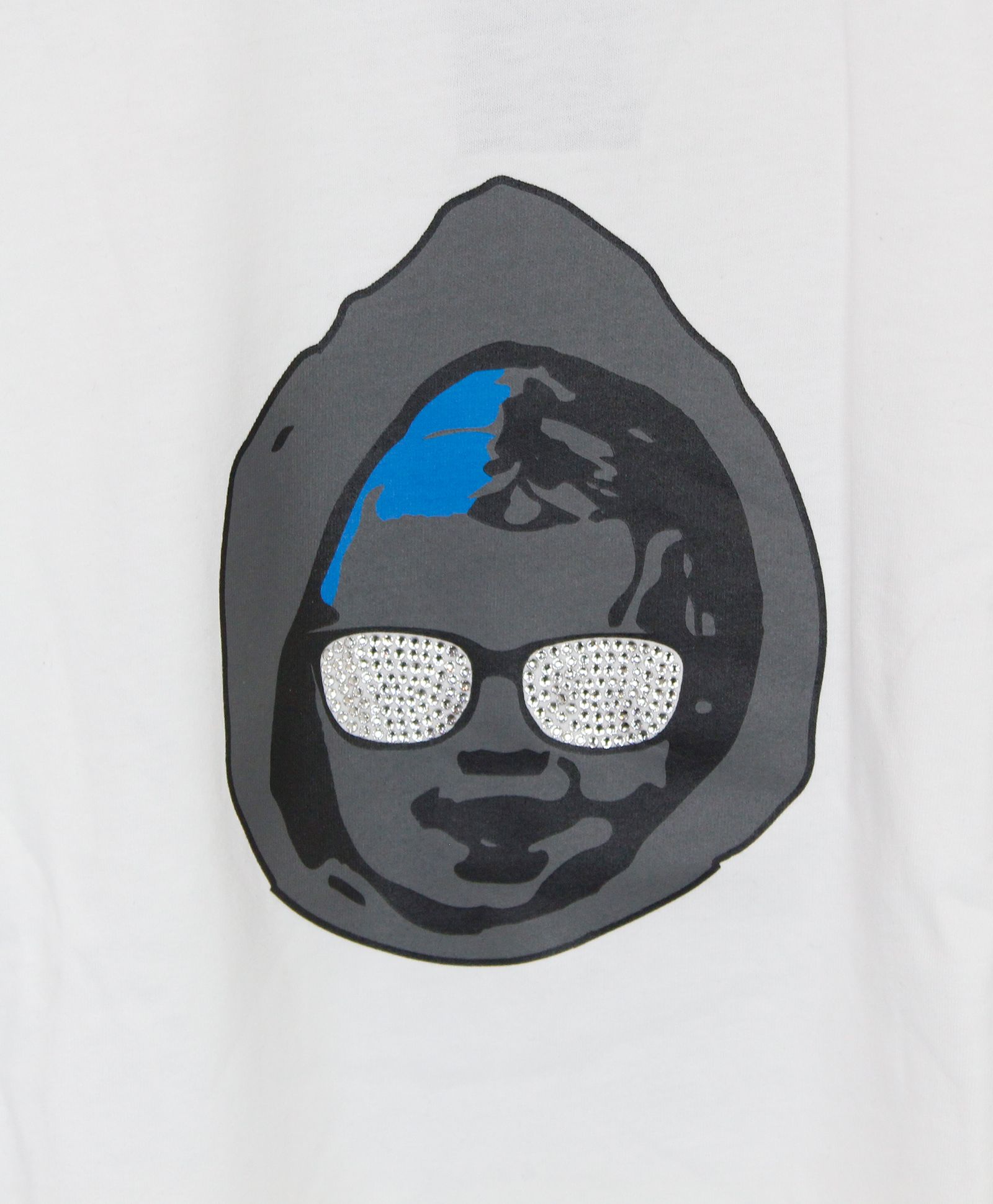 プリントロンT BABY SWAROVSKI LONG SLEEVE WHITE / [SLLT058]
