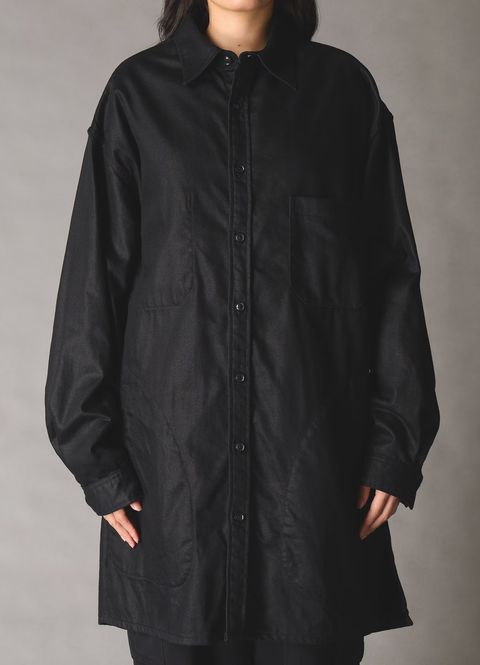 Ground Y×EDWIN 9oz BLACK TWILL WORK JACKET  / ブラックツイルワークジャケット / BLACK [GX-B08-007-1]