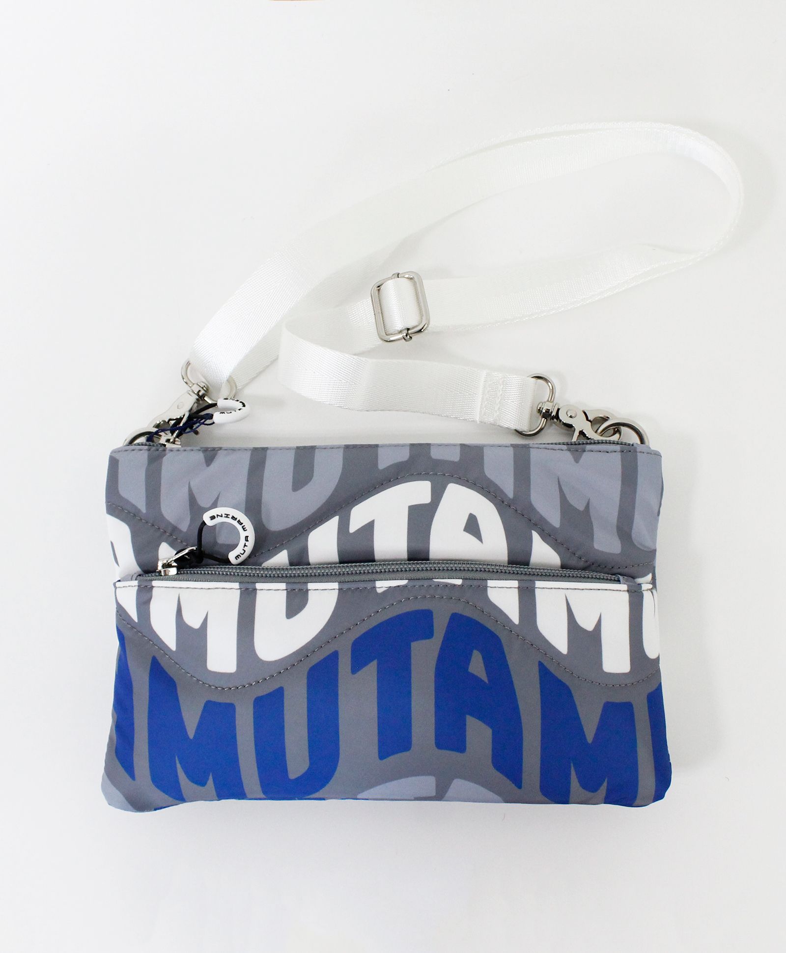 WAVEキルト サコッシュ / ブルー [MMSG-241112]