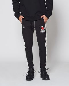 ☆先行予約販売2025年9月下旬～10月下旬頃入荷予定☆ ACANTHUS × muta MARINE / muta sweet muta Sideline Pants / サイドラインパンツ / BLACK WHITE 【MA2548】