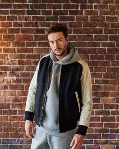 Studium Jacket / スタジアムジャケット / BLACK WHITE 【ST2301】